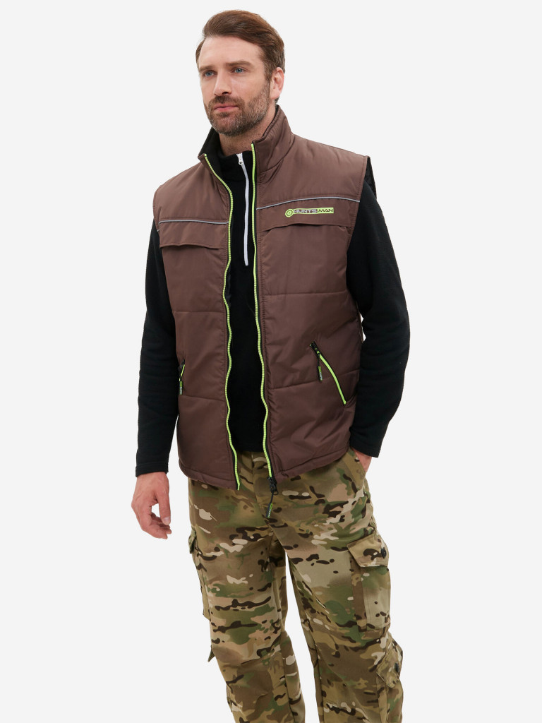 Жилет мужской Huntsman Huntsman Беркут, утепленная безрукавка