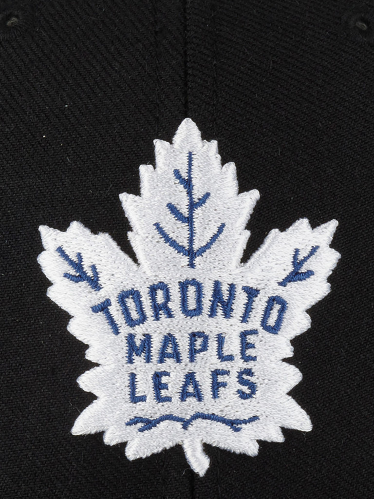 Бейсболка 47 BRAND H-MVP18WBV-BKC Toronto Maple Leafs NHL (черный)