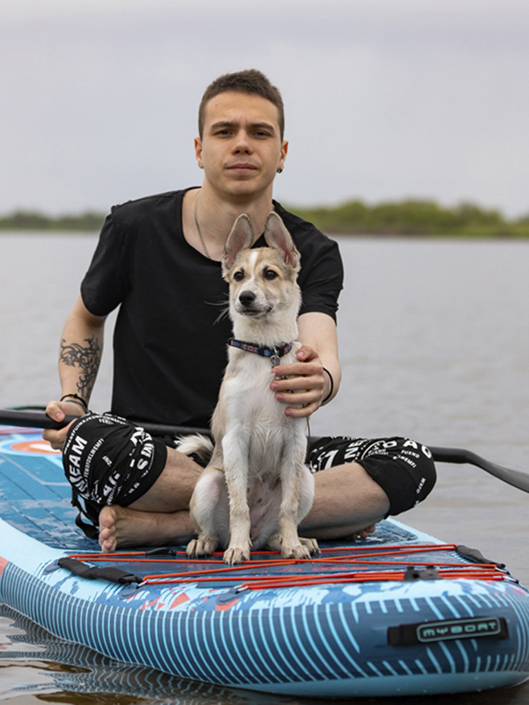 Сапборд надувной MYBOAT DOG PAD