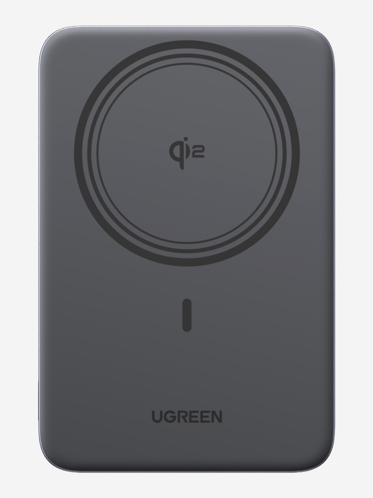Внешний аккумулятор UGREEN PB580 (75984B) MagFlow Air Ultra-Slim 20W Magnetic 5000mAh Wireless Power Bank