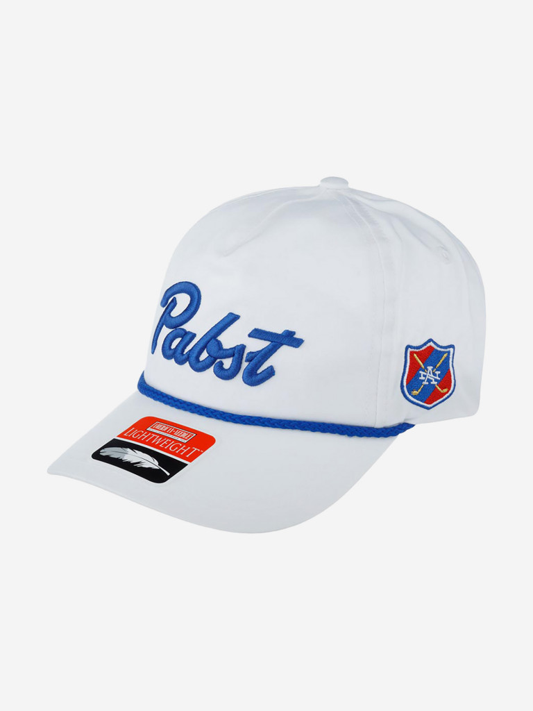 Бейсболка AMERICAN NEEDLE 19H001A-PBC Pabst Blue Ribbon Lightweight Rope (белый)