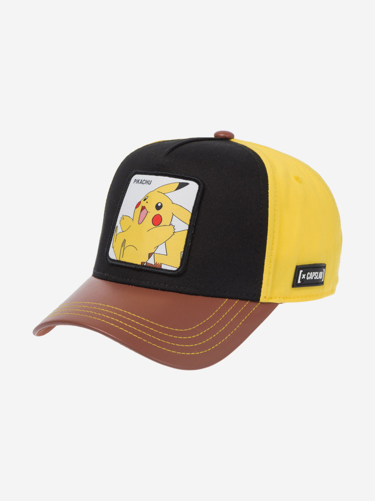 Бейсболка CAPSLAB CL/PKM6/1/CT/PIK Pokemon Pikachu (черный)