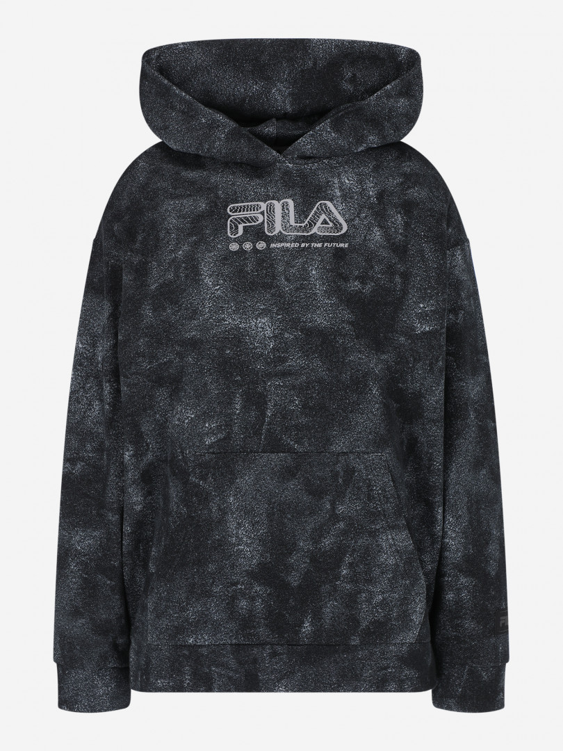 фото Худи женская fila, черный