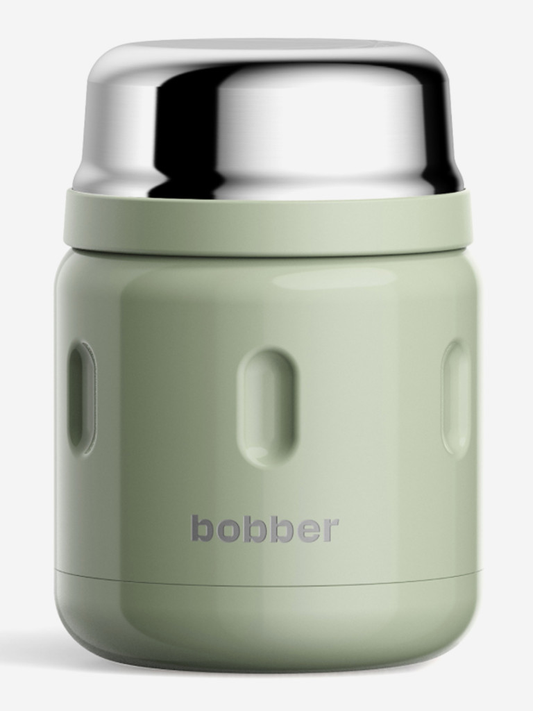 Термос вакуумный для еды BOBBER Jerrycan 500 мл, тепло до 10 часов, фисташковый