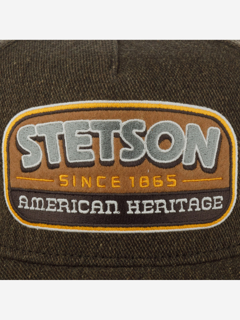 Бейсболка классическая STETSON 7760101 TRUCKER CAP WOOL/LINEN