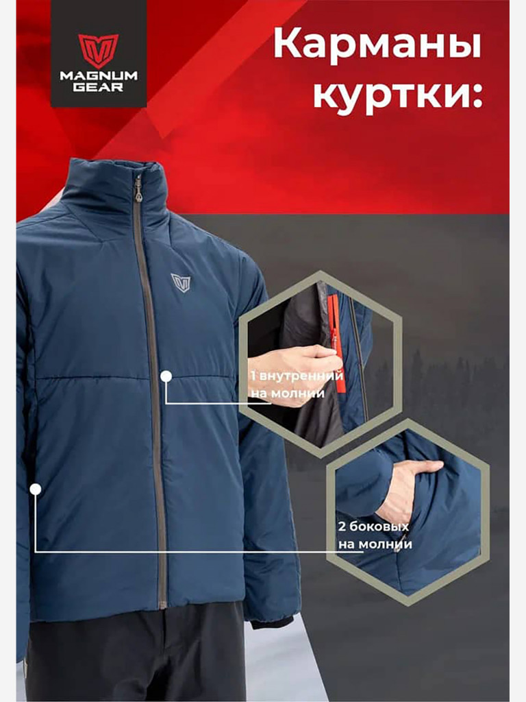 Куртка мужская MAGNUM GEAR RADIATOR синий