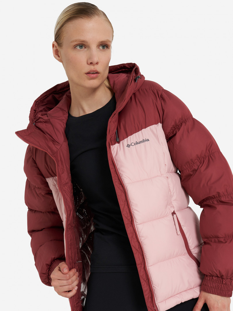 фото Куртка утепленная женская columbia pike lake ii insulated jacket, оранжевый