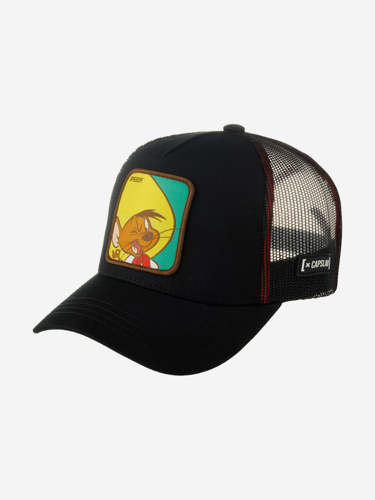 Бейсболка с сеточкой CAPSLAB CL/LOO3/1/GON2 Looney Tunes Speedy Gonzales (черный)