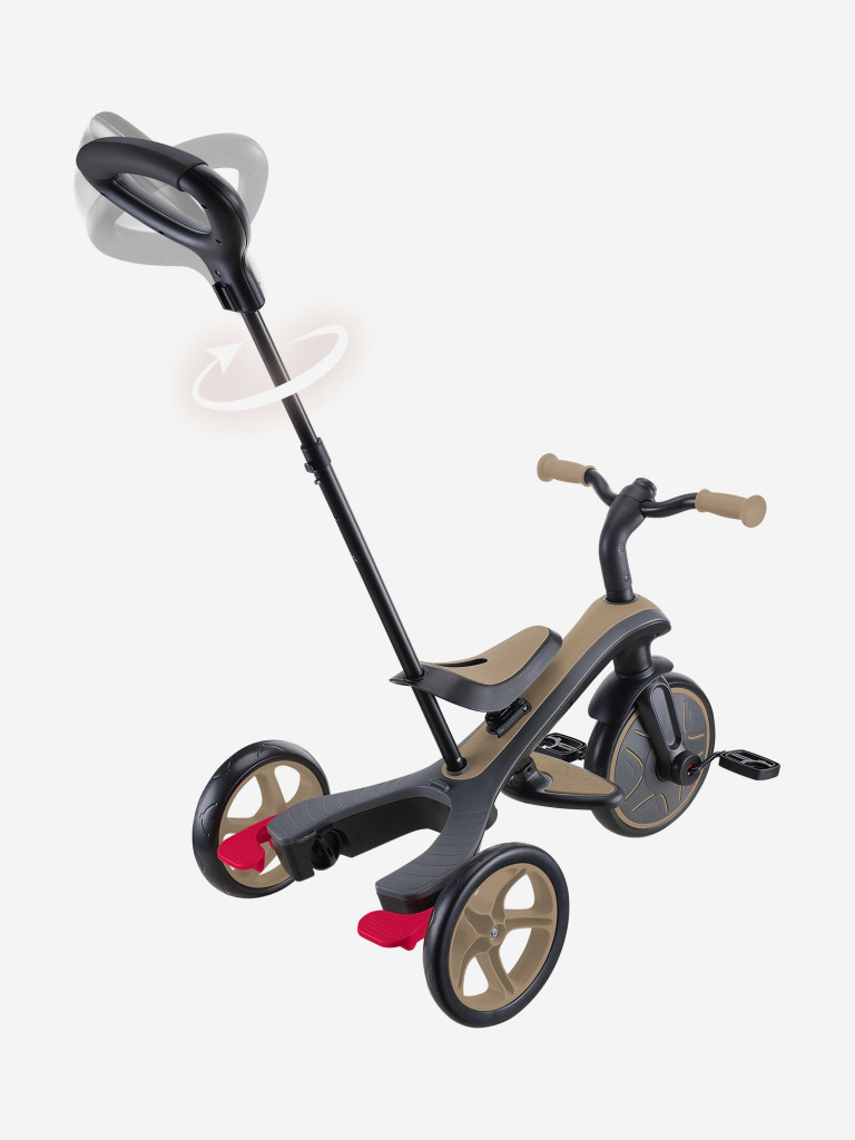 Трехколесный велосипед-беговел Globber TRIKE EXPLORER (4в1)