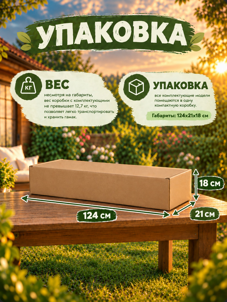 Гамак EVO FITNESS Relax с каркасом