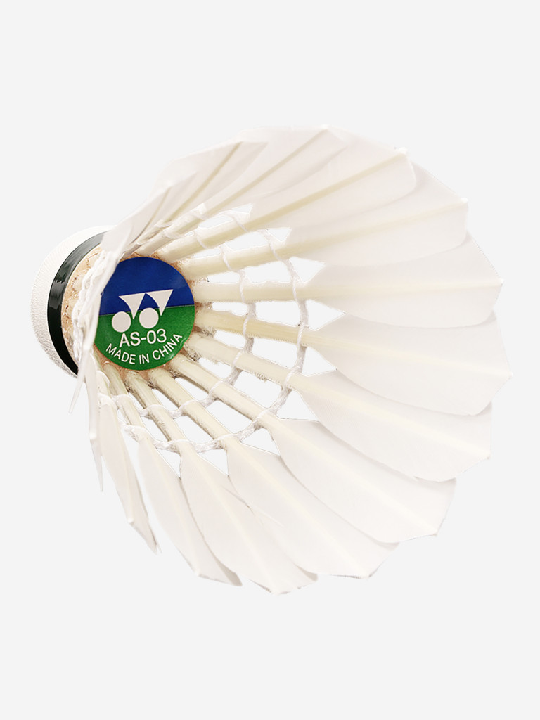 Воланы перьевые Yonex Aerosensa AS-03, 2, 12шт.