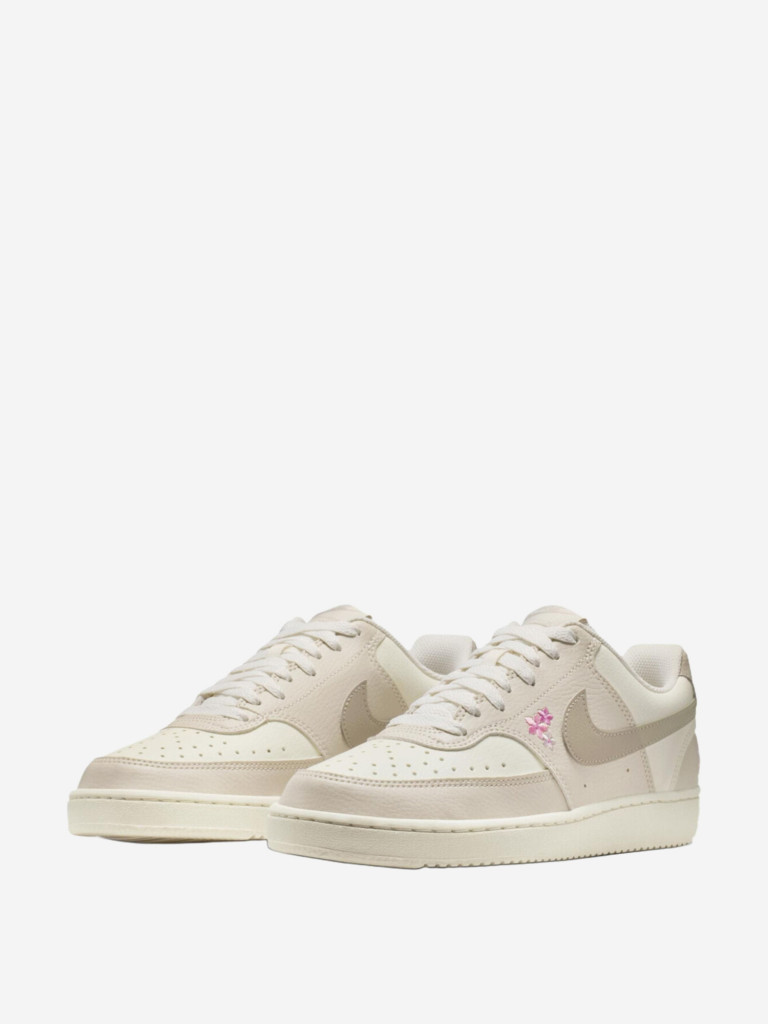 Кеды женские Nike Court Vision Low SE "Stitched Floral"