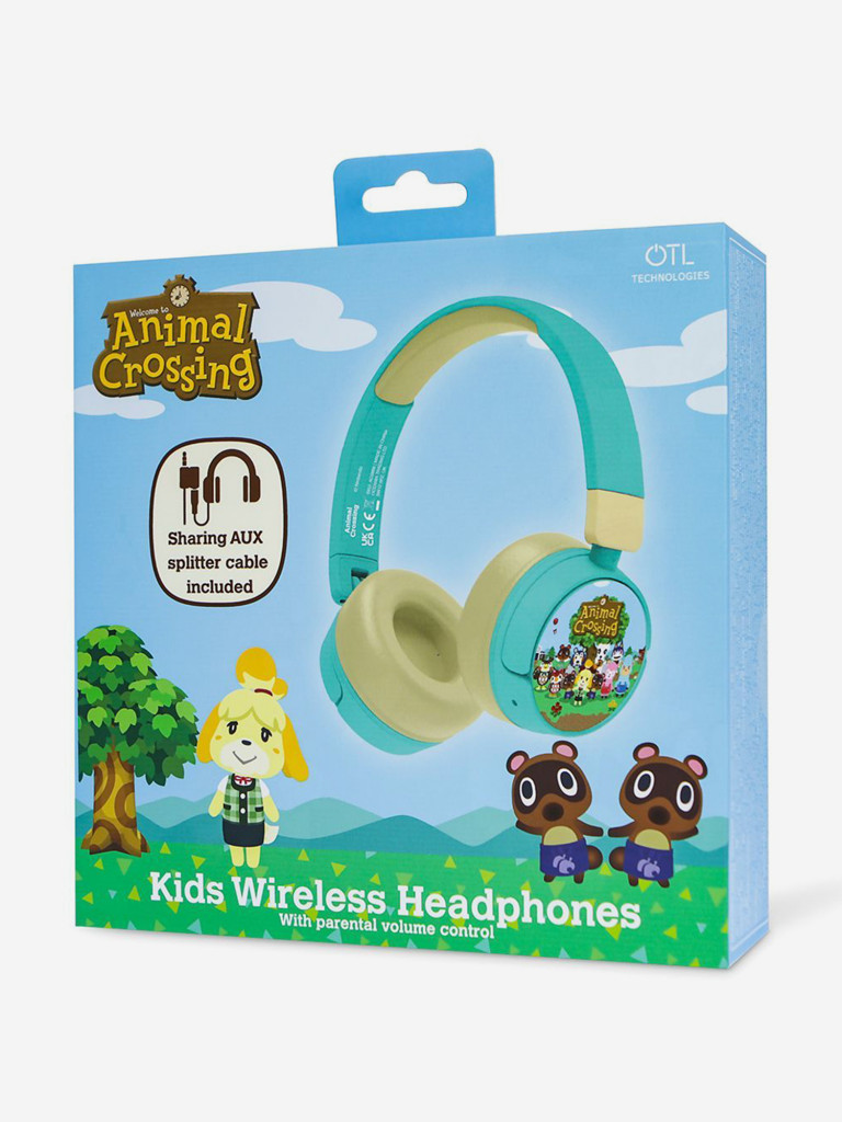 Детские беспроводные наушники OTL Technologies Animal Crossing