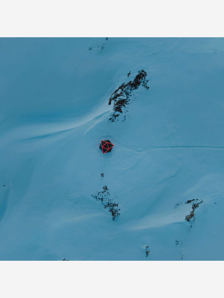 Палатка надувная для кемпинга HEIMPLANET KIRRA 4-season, Neon Red