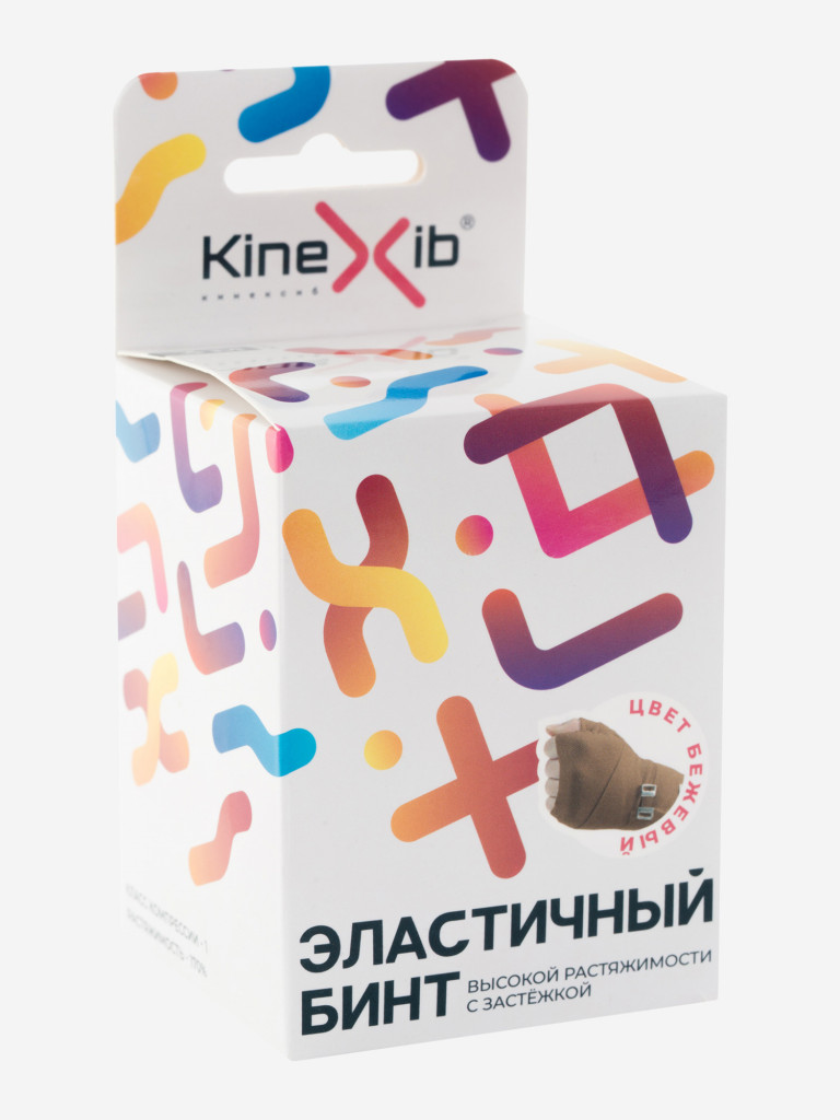 Эластичный бинт Kinexib, бежевый