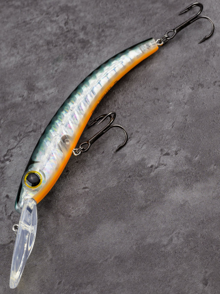 Воблер Akara Deep Snoop 120F минноу плавающий для троллинга на щуку, судака, сома 20гр A23