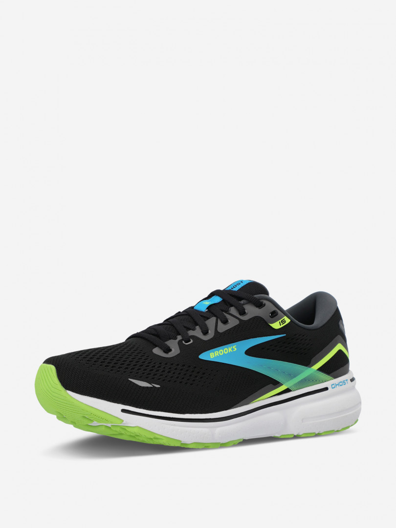 фото Кроссовки мужские brooks ghost 15, черный