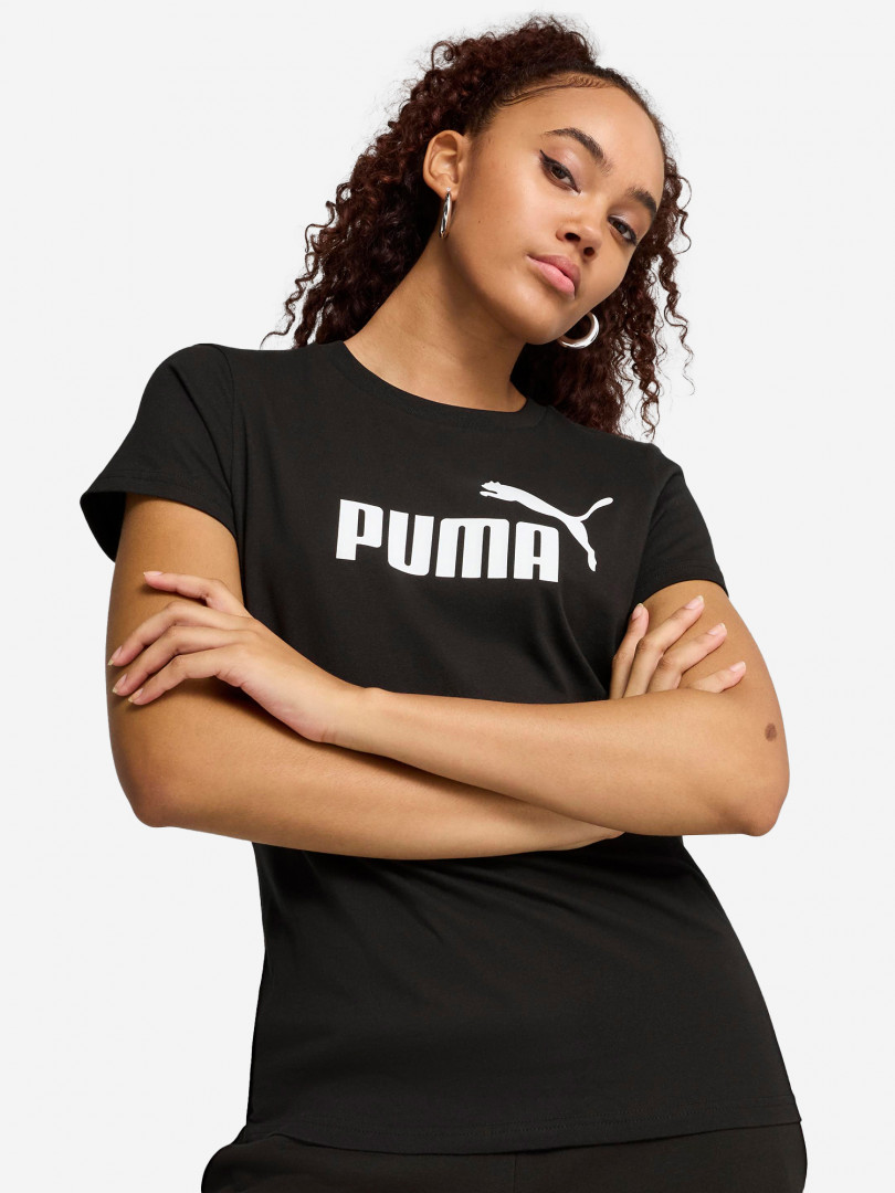Футболка женская PUMA Ess No 1 Logo Черный 2799₽