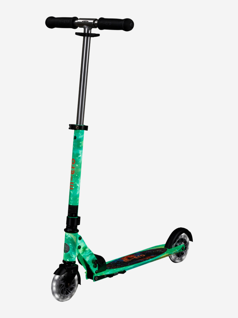 Самокат детский Micro Sprite Glow LED Art Collection, светится в темноте