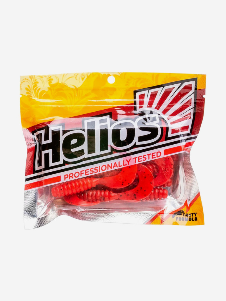 Мягкая приманка Helios Credo, 2,35'' / 6 см, Pepper Red, 7 шт (HS-10-030)