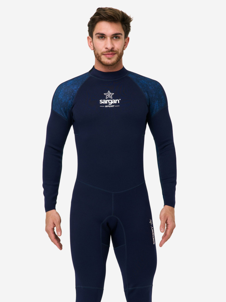 Гидрокостюм неопреновый длинный мужской 2мм SARGAN Sport