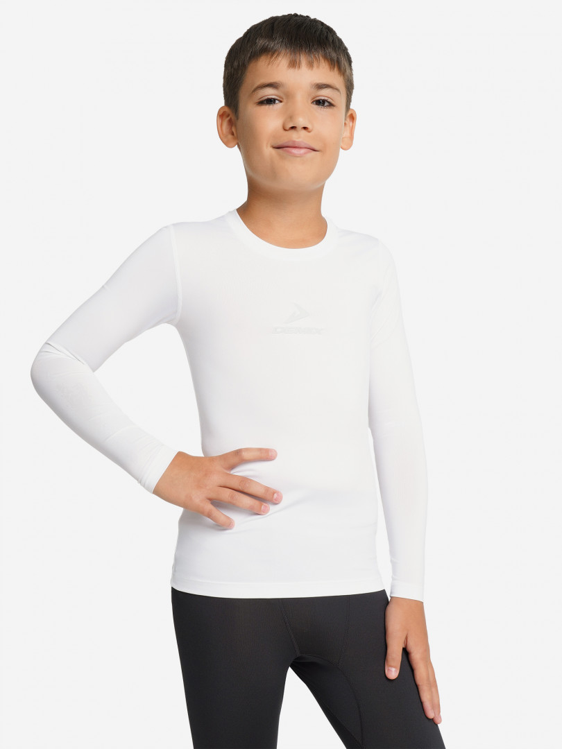 Лонгслив компрессионный для мальчиков Demix Белый 1399₽