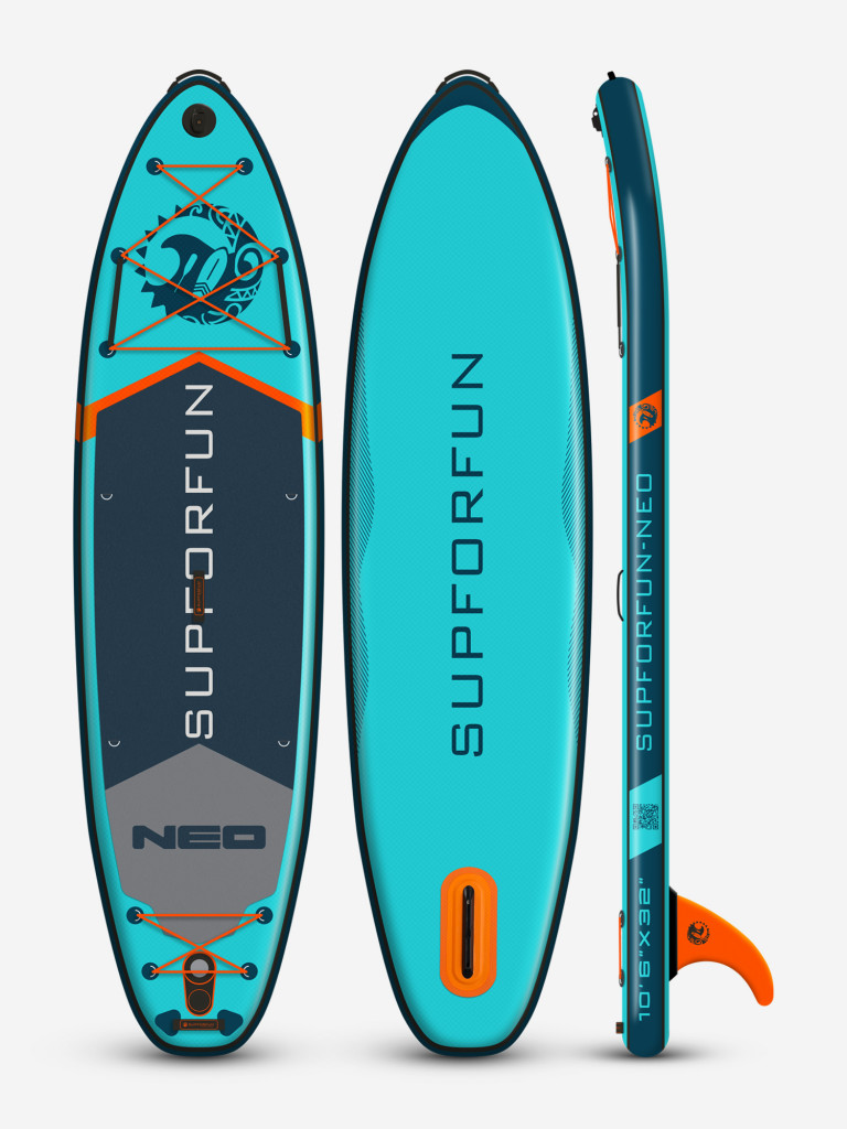 Cап борд надувной SUPFORFUN NEO 10.6 320х81х15 в максимальной комплектации.