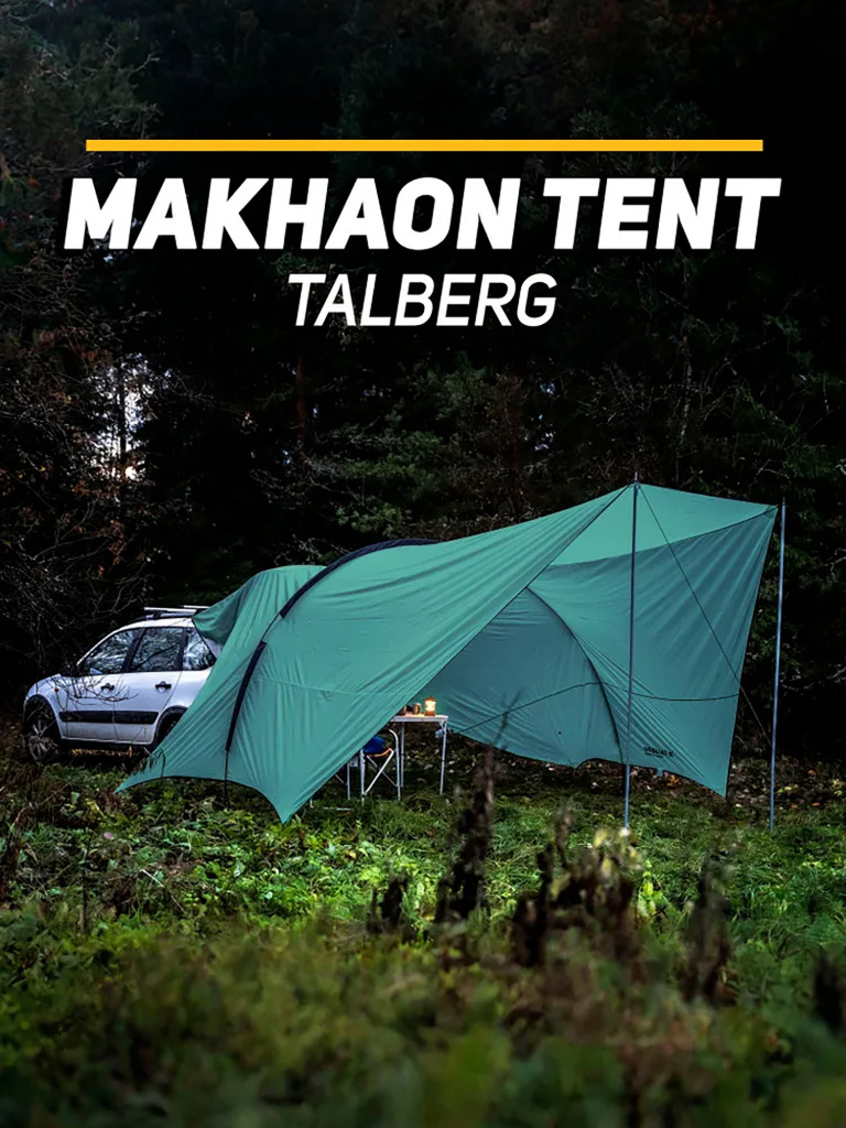 MAKHAON TENT автомобильный тент Talberg, зеленый
