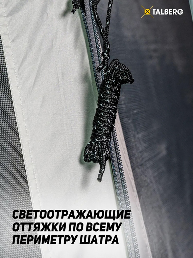 Шатер SCREEN HOUSE SAHARA Talberg, серый