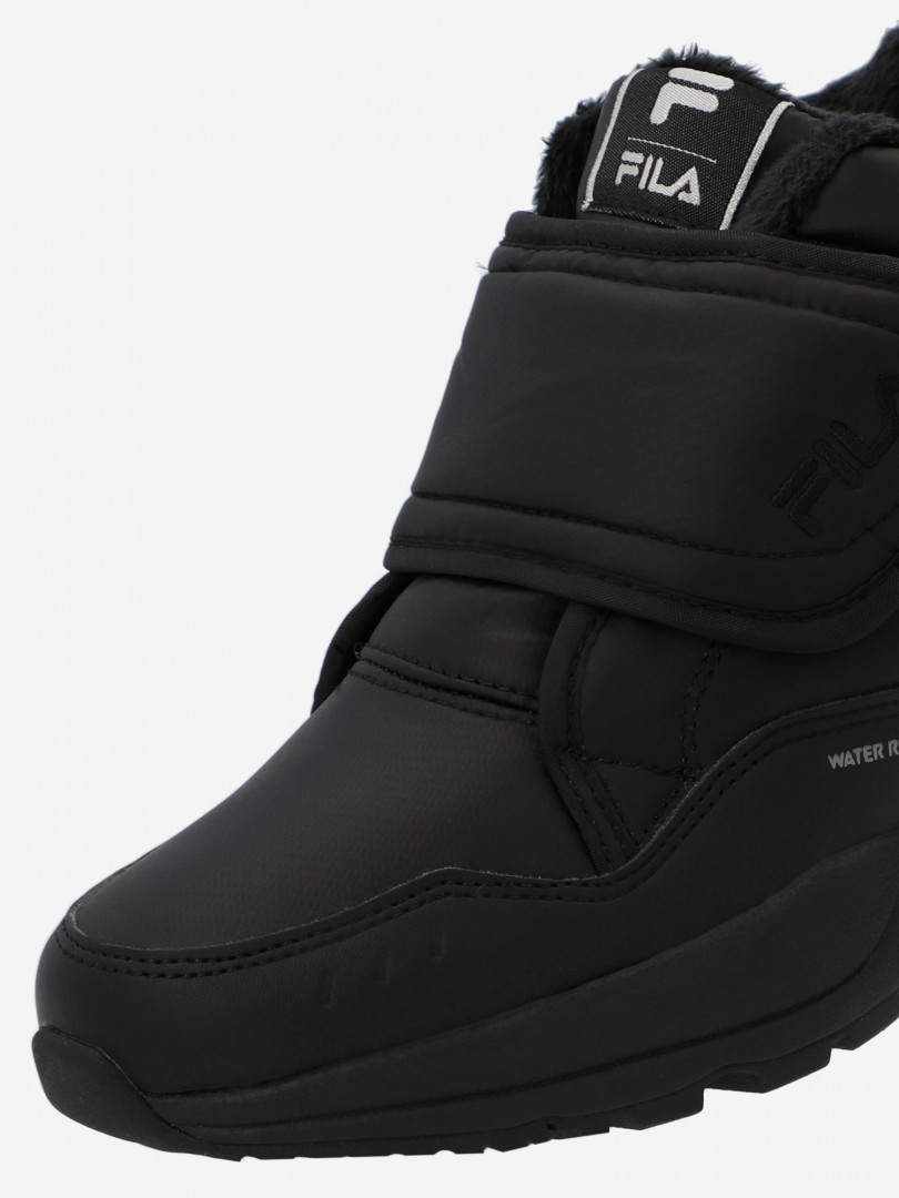 фото Кроссовки утепленные для девочек fila jaden mid ny g, черный