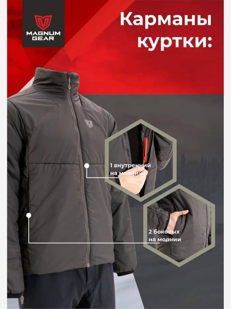 Куртка мужская MAGNUM GEAR RADIATOR графит
