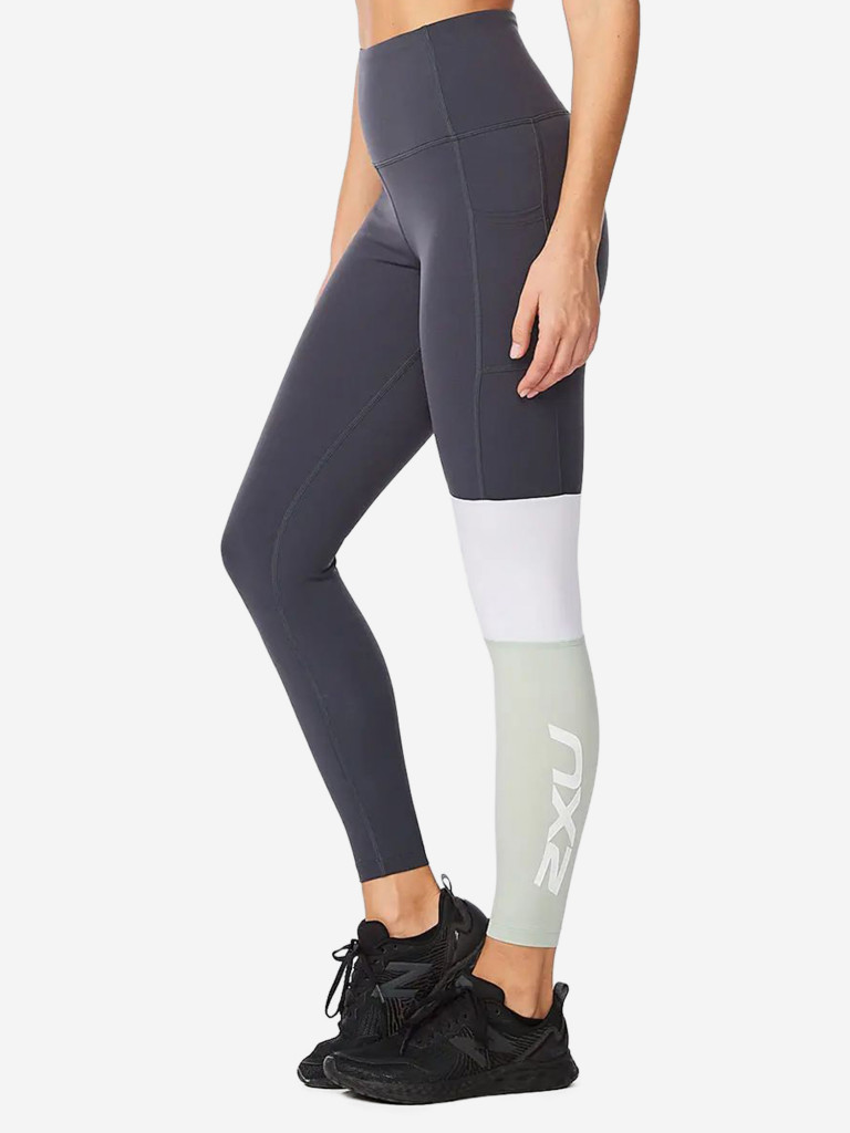 Женские компрессионные тайтсы 2XU Form Block Hi-Rise Compression Tights