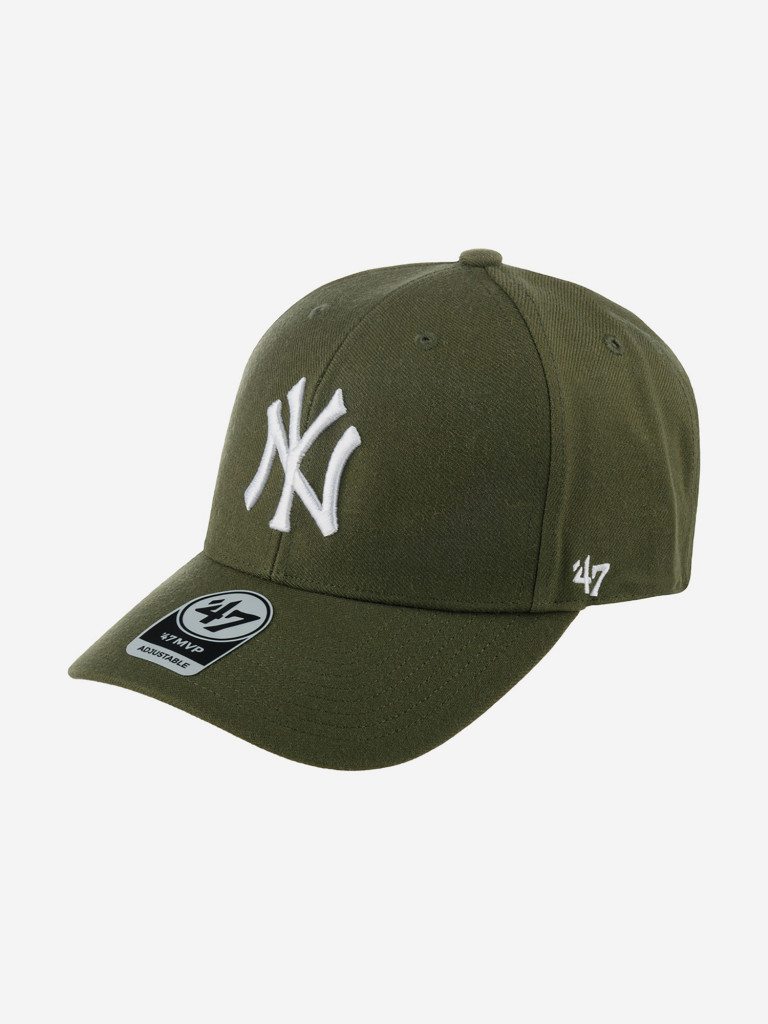 Бейсболка 47 BRAND B-MVP17WBV-SW New York Yankees MLB (оливковый)