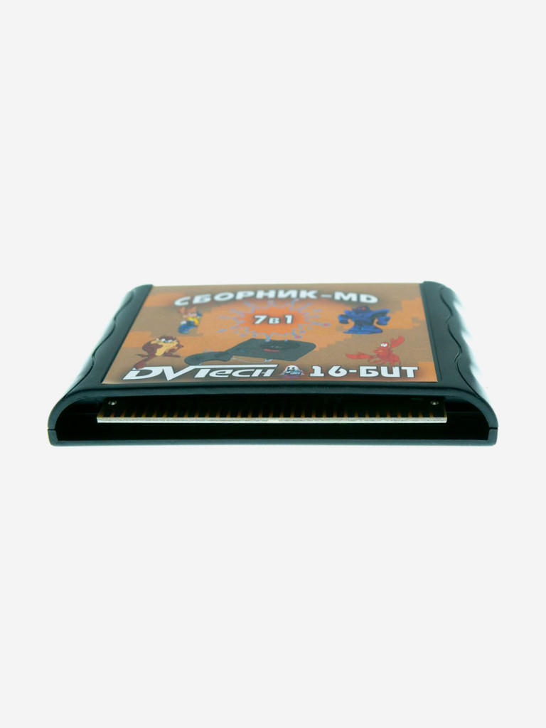 Картридж игровой DVTech 7 в 1 (на русском) 16bit