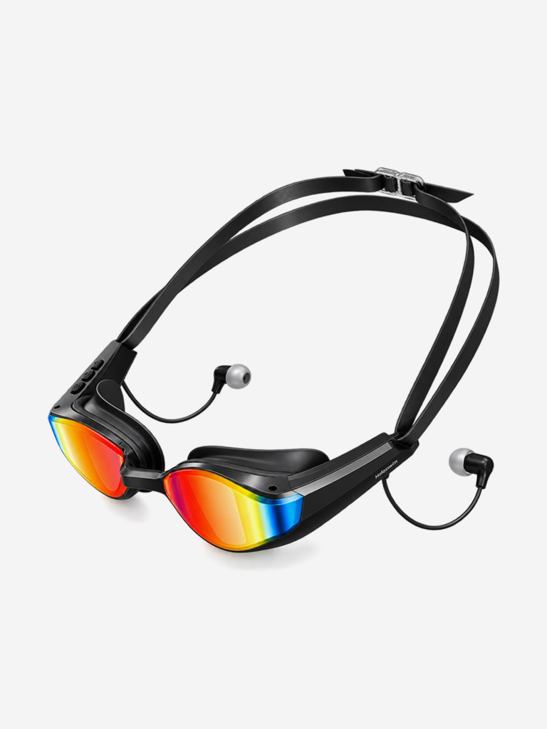 Очки для плавания унисекс Holoswim Solla Wave, 32 ГБ, красные