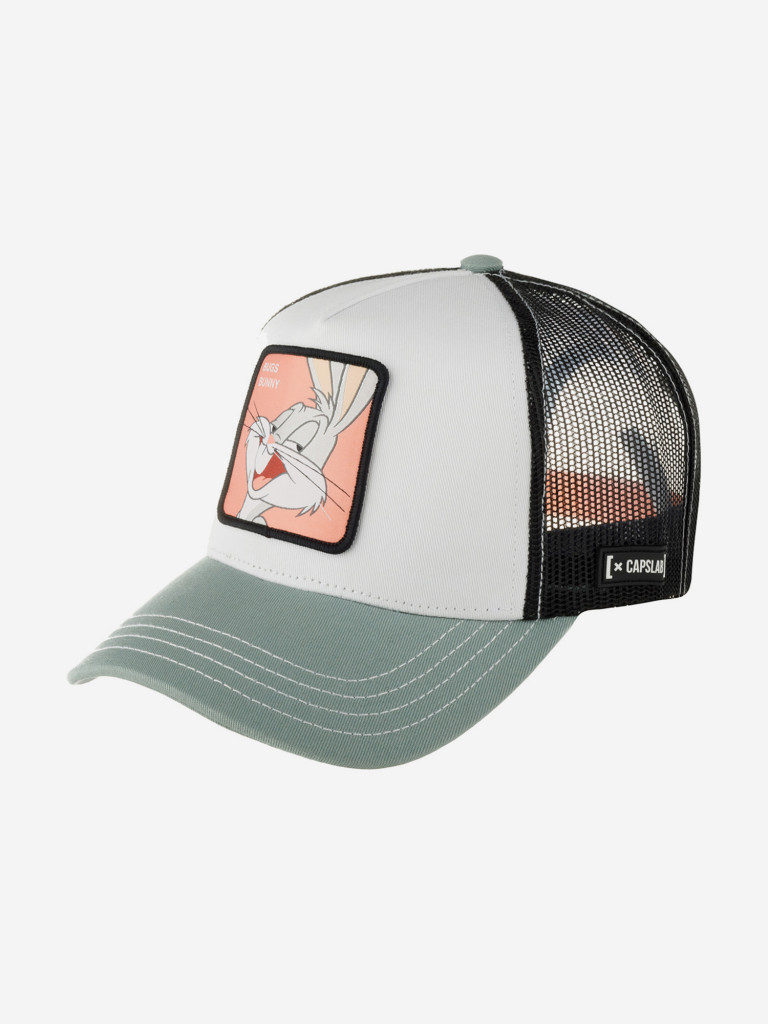 Бейсболка с сеточкой CAPSLAB CL/LOO8/1/CT/BUG7 Looney Tunes Bugs Bunny (белый)