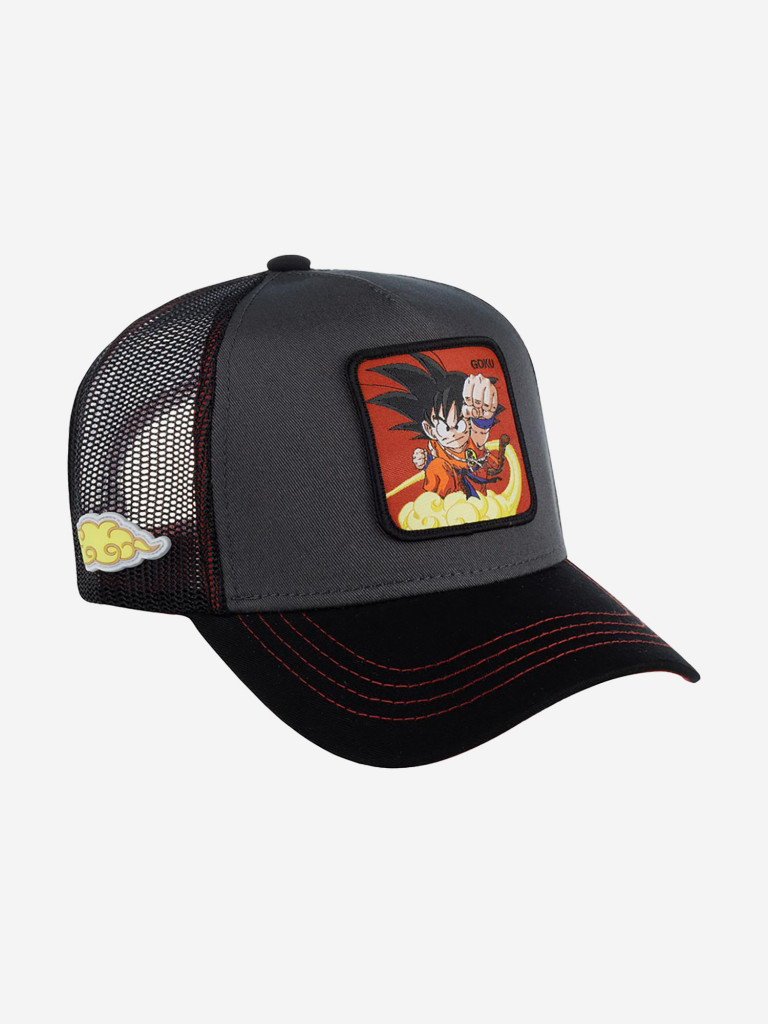 Бейсболка с сеточкой CAPSLAB CL/DB1/1/GOK4 Dragon Ball Goku (серый)