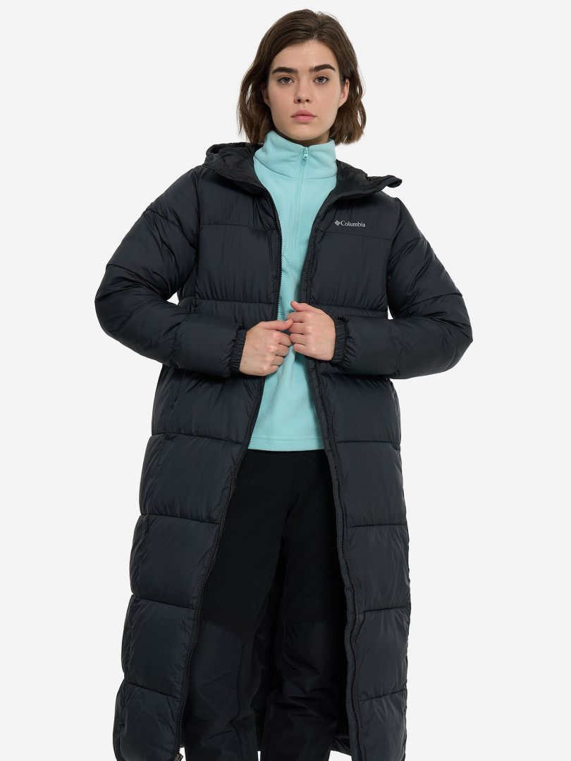 Пальто утепленное женское Columbia Puffect II Long Jacket 30963220299 Черный, размер 48,50,42,52, 54,46, фото 2