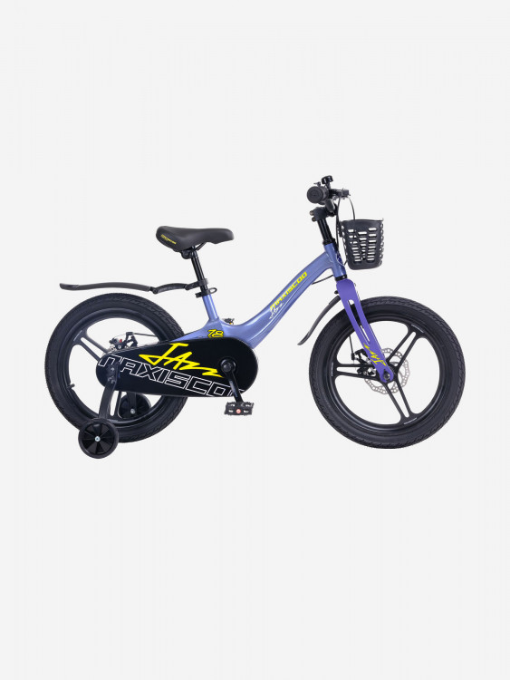 Велосипед Детский Maxiscoo JAZZ Pro 18'' Синий карбон (2024)