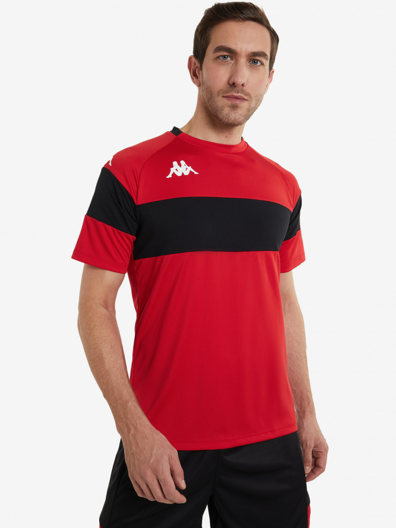 фото Футболка мужская kappa, красный