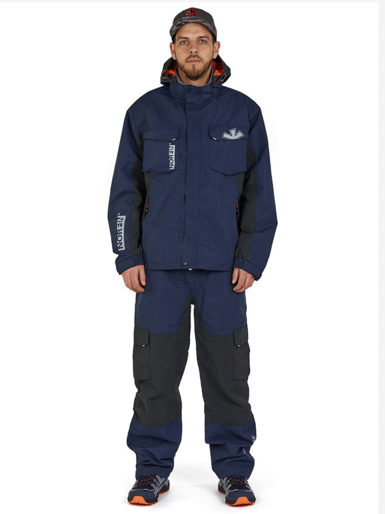 Костюм демисезонный Norfin ALPHA (куртка+полукомбинезон) для рыбалки и охоты