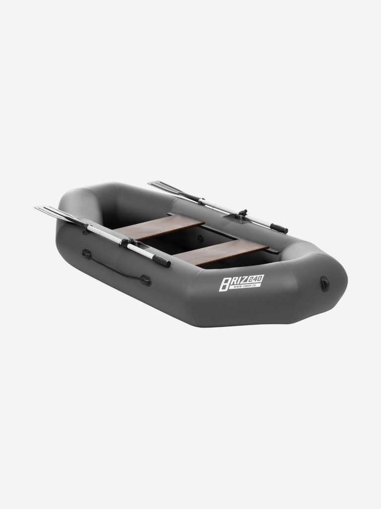 Лодка надувная для рыбалки Тонар Бриз 240 серый