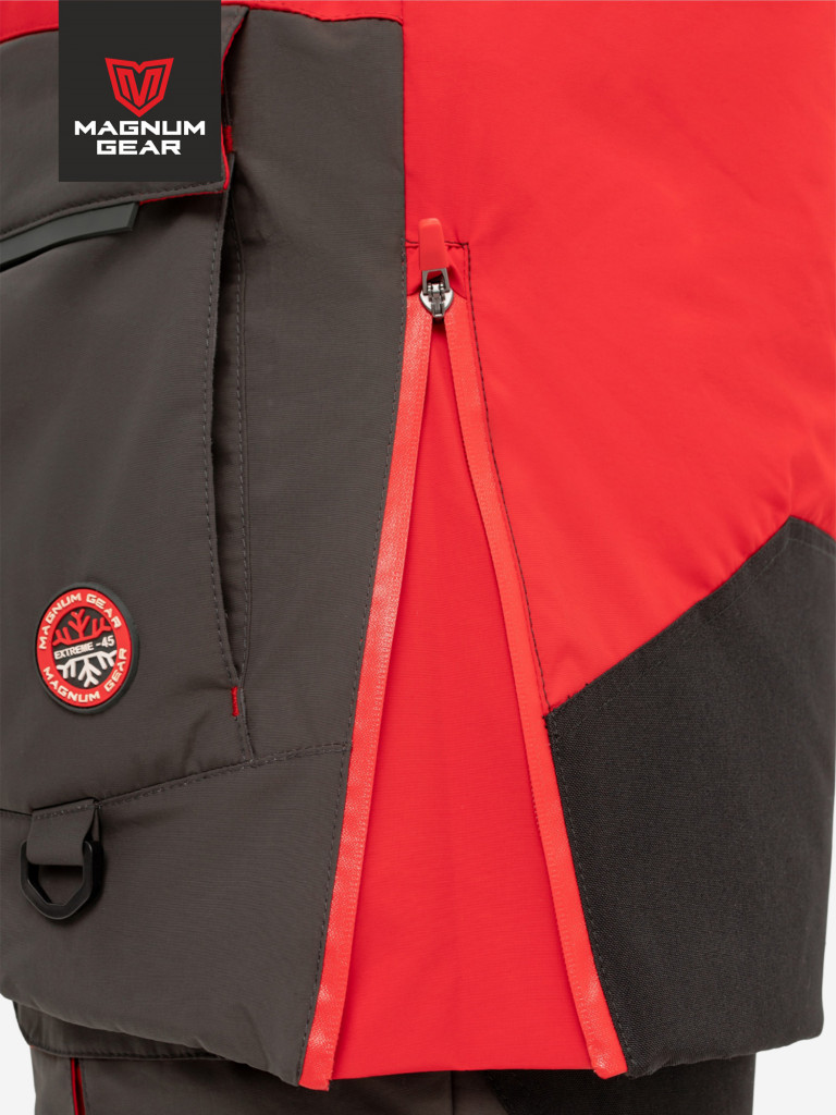 Костюм для рыбалки MAGNUM GEAR TITAN 2 -45° С красный