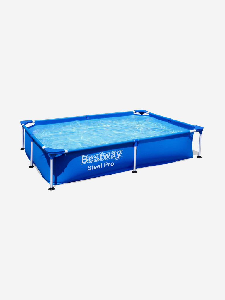 Бассейн Bestway 56401 каркасный Steel Pro 221х150х43 см, объем 1200 л