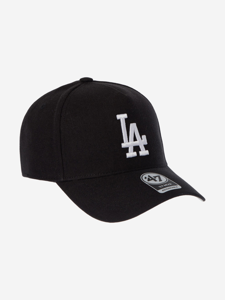 Бейсболка 47 BRAND B-MPDTP12WBP-BK Los Angeles Dodgers MLB (черный)