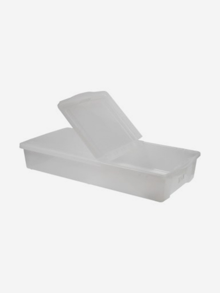 Короб для xранения IRIS OHYAMA UNDER-BED PLASTIC BOX 46л, прозрачный