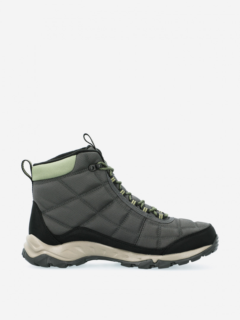 фото Ботинки утепленные мужские columbia firecamp boot, серый