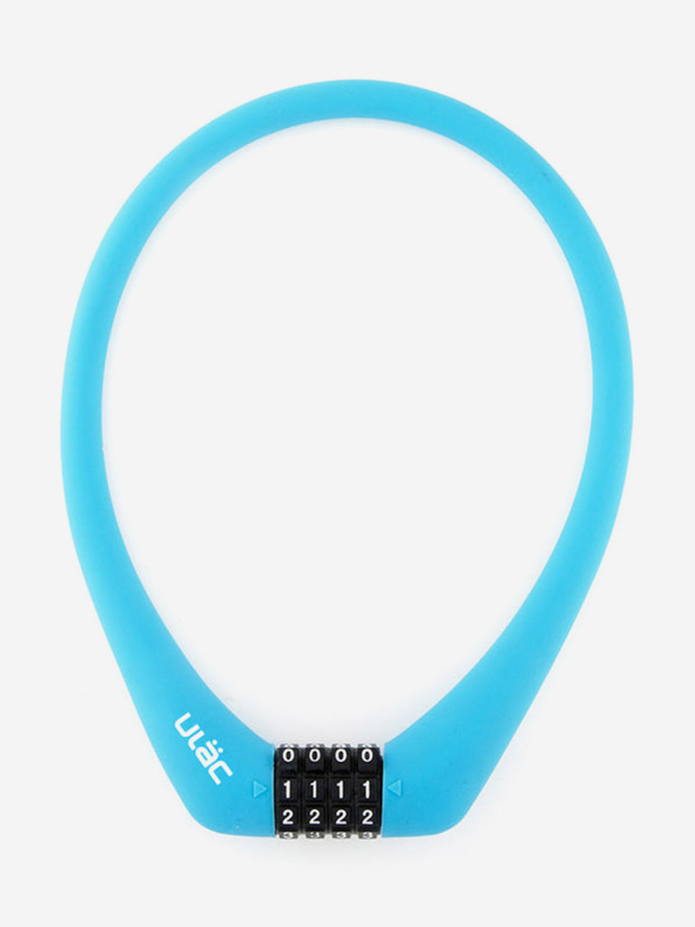 Велосипедный замок Ulac Prague Si Cable Lock Combo Sky Blue