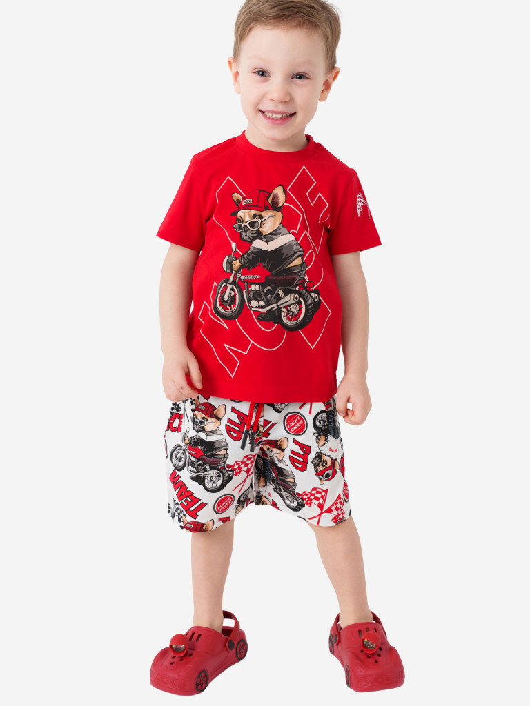 Комплект для мальчиков: футболка, шорты PlayToday