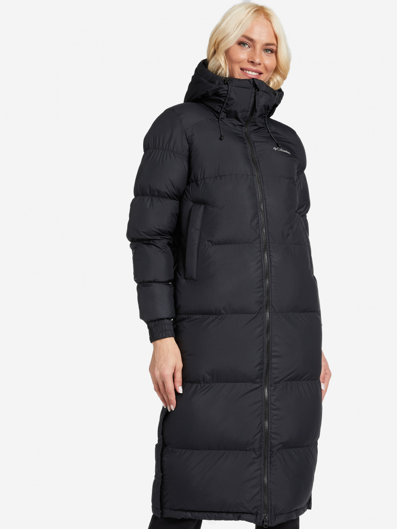 фото Пальто утепленное женское columbia pike lake long jacket, черный